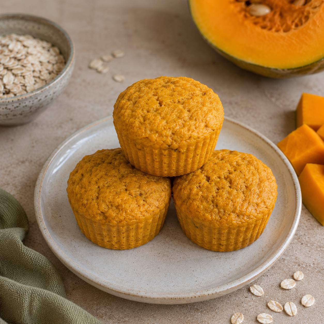 Cupcake AU AU Natural de Abóbora